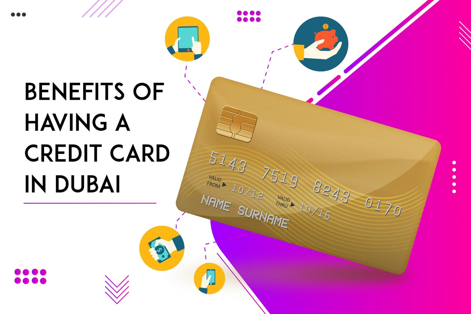 Benefits of having a credit card in Dubai Money Clinic