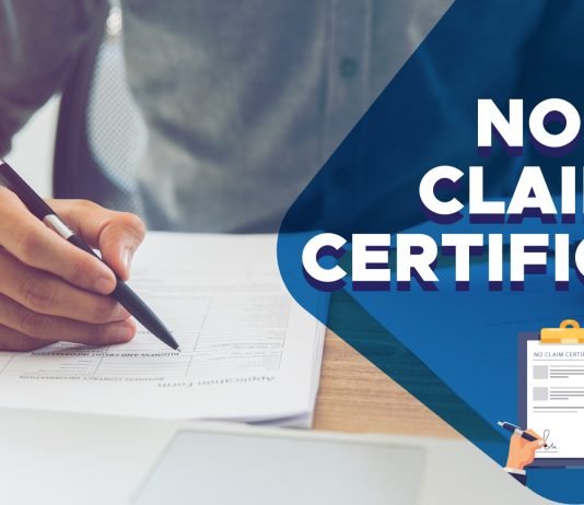 No Claim Certificate