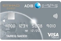 ADIB Etihad Visa Platinum Card