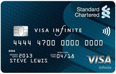 Standard Chartered Visa Infinite Card