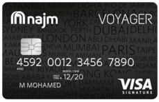 Najm Voyager Signature Credit Card