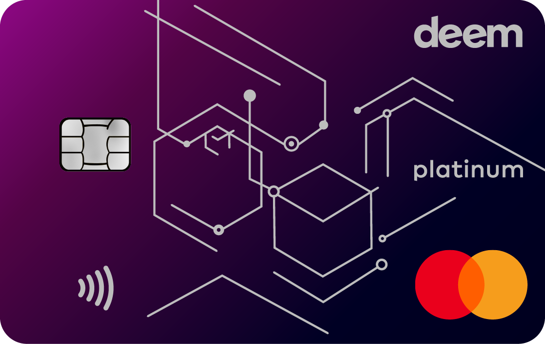 Deem Mastercard Platinum Cash Up Credit Card