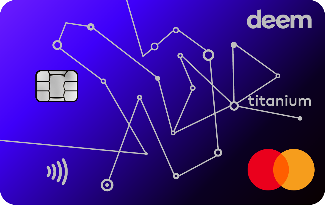 Deem Mastercard Titanium Miles Up Credit Card